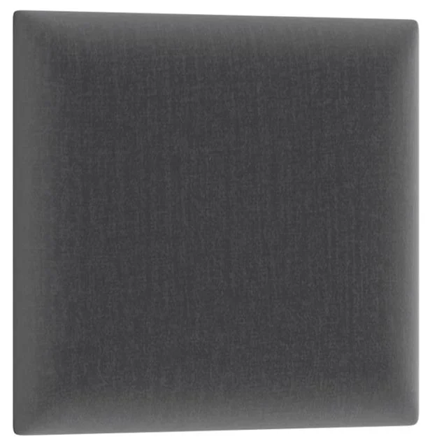 Dekorační panel Mateo 30x30 cm tmavě šedá