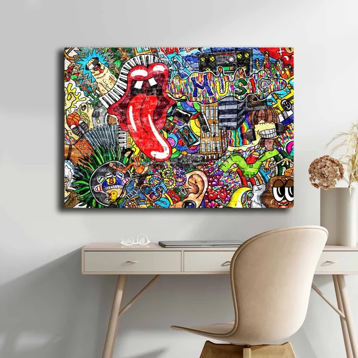Dekorativní obraz na plátně 70 × 100 cm