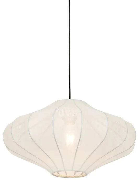 Designové závěsné bílé svítidlo 50 cm