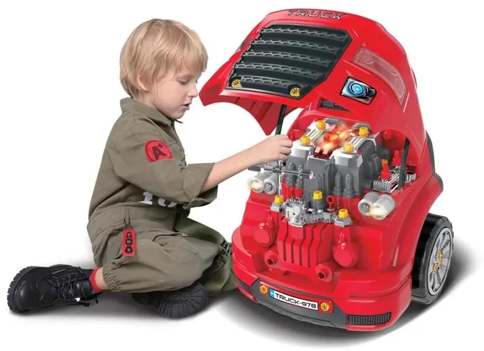 Dětská automechanik dílna Buddy Toys BGP 5011
