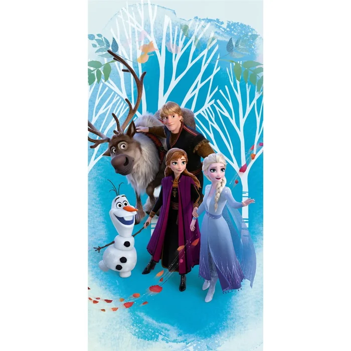 Dětská bavlněná osuška Frozen 70x140 cm