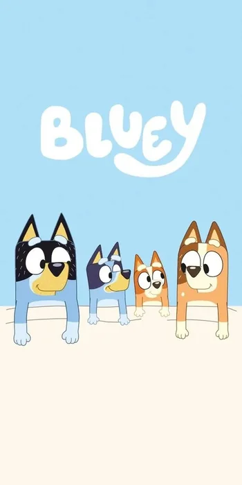Dětská osuška Bluey 70x140 cm