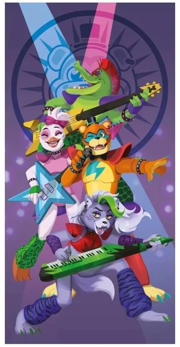 Dětská plážová osuška Five Nights at Freddy's