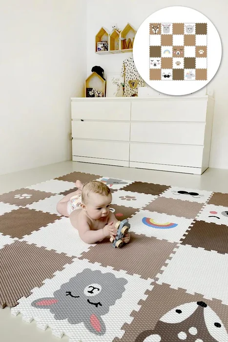 Dětská podlaha Minideckfloor s motivy 25 dílů