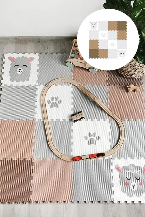 Dětská podlaha Minideckfloor s motivy zvířátek a figurek