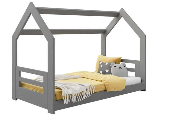 Dětská postel SPECIOSA D2B 80×160 šedá