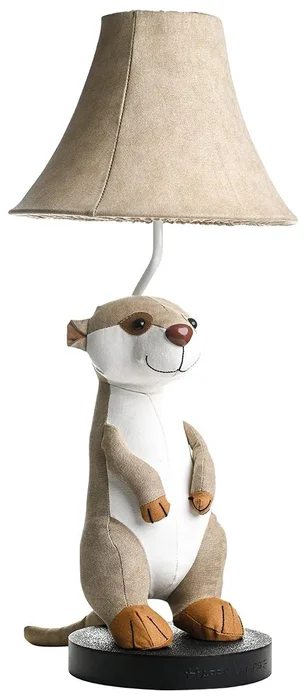 Dětská stolní lampa Surikata Eddie béžová