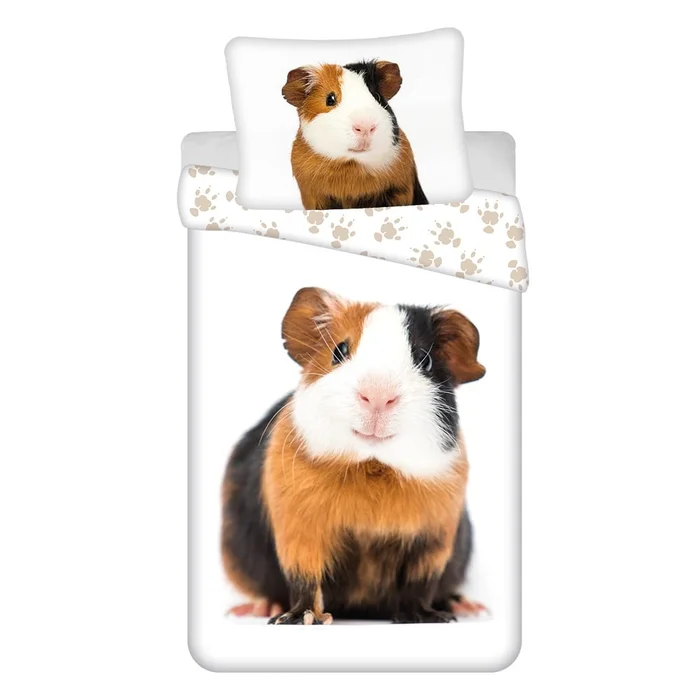 Dětské bavlněné povlečení Guinea Pig 140x200 cm