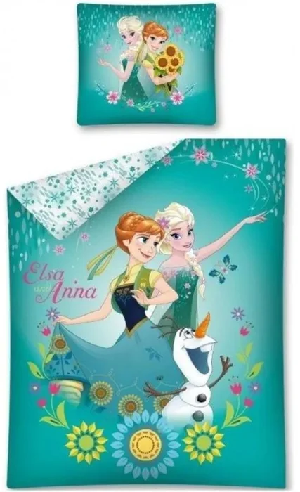 Dětské bavlněné povlečení Ledové království Elsa a Anna
