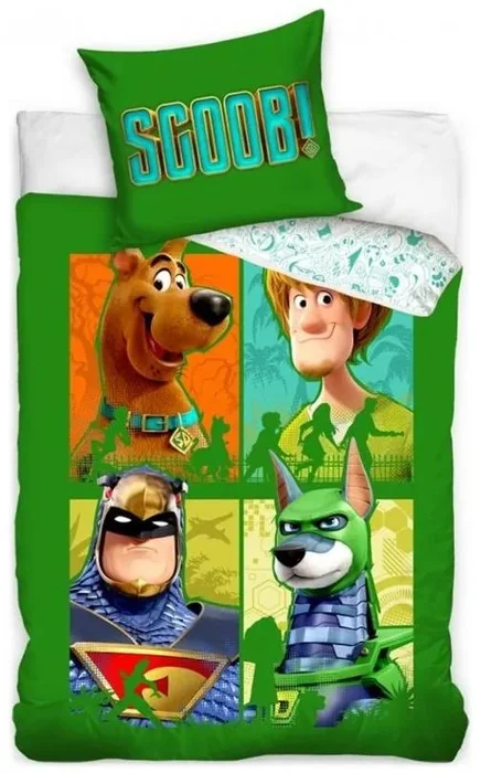 Dětské bavlněné povlečení Scooby-Doo