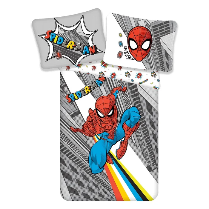 Dětské bavlněné povlečení Spiderman 140x200 cm