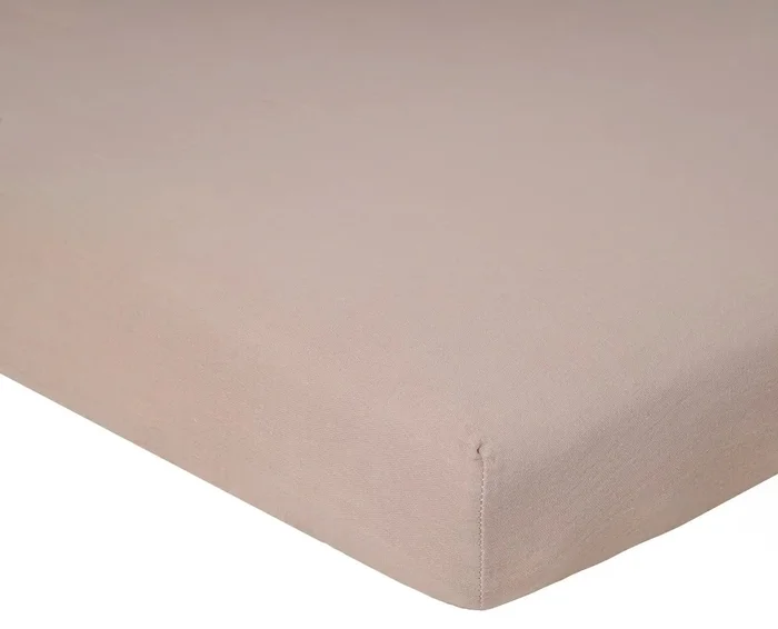 Dětské bavlněné prostěradlo 70x140 cm béžové