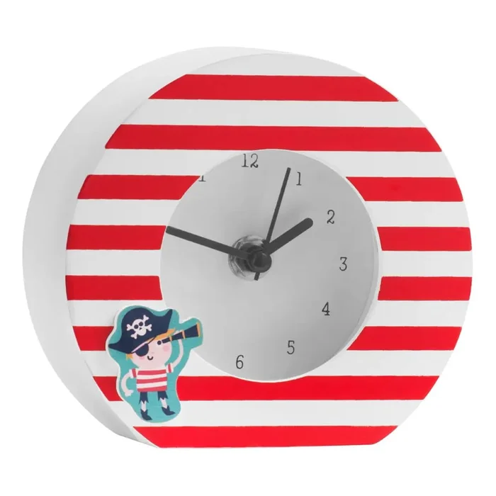 Dětské hodiny Pirate, průměr 12 cm