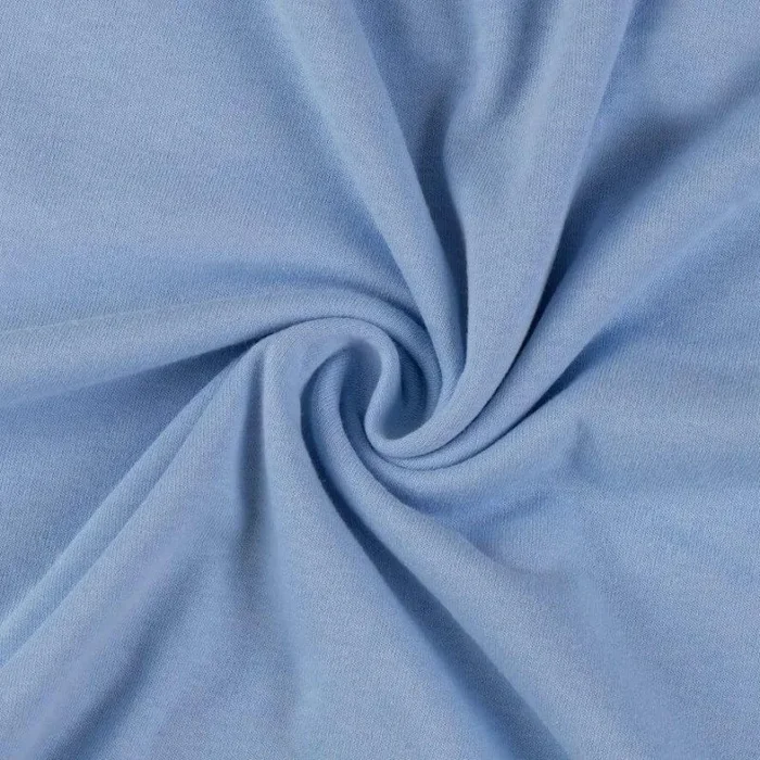 Dětské jersey prostěradlo 60x120 cm světle modré Kvalitex