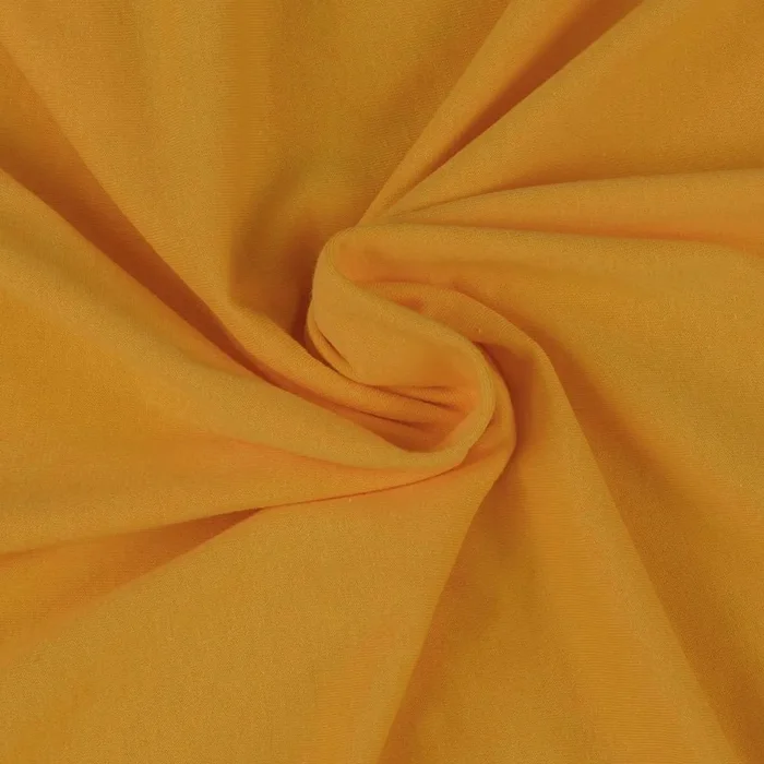 Dětské jersey prostěradlo Sytě žluté 60x120 cm
