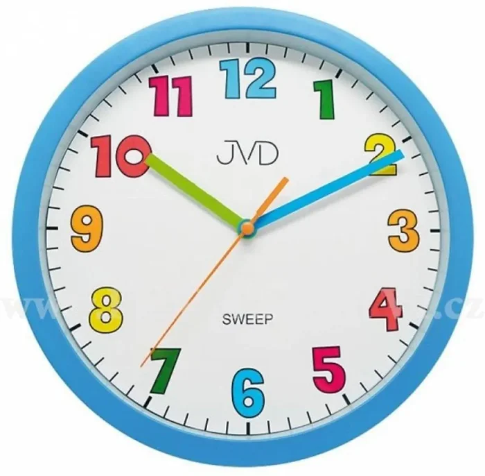 Dětské nástěnné hodiny JVD HA46.1 - Veselé a praktické
