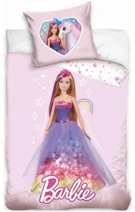 Dětské povlečení Barbie princezna 100x135/40x60 cm