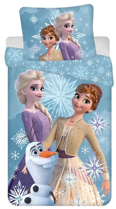 Dětské povlečení Frozen Snowflake 140x200/70x90 cm