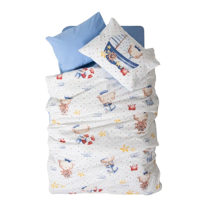Dětské povlečení Seaman 4dílné 100x150 cm