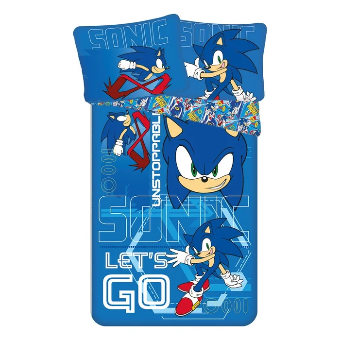 Dětské povlečení Sonic 140x200 cm