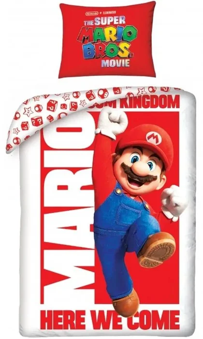 Dětské povlečení Super Mario Mushroom Kingdom