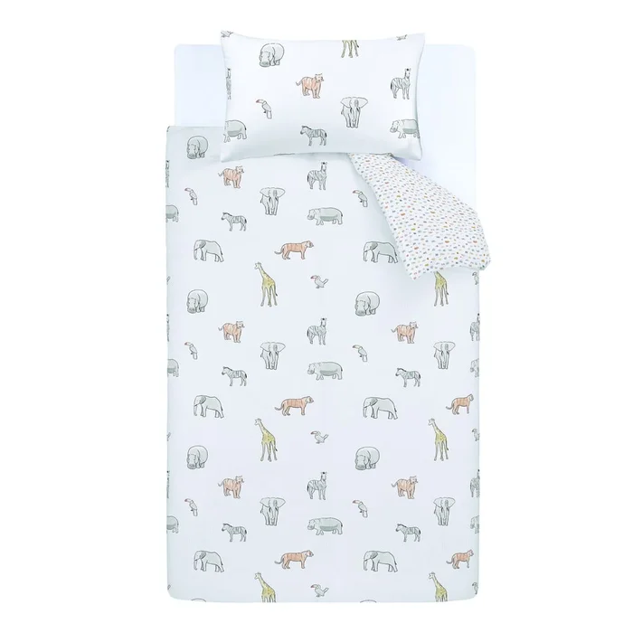 Dětské povlečení Zoo Animals 120x150 cm