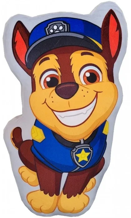 Dětský 3D polštář Paw Patrol Chase 38x24 cm