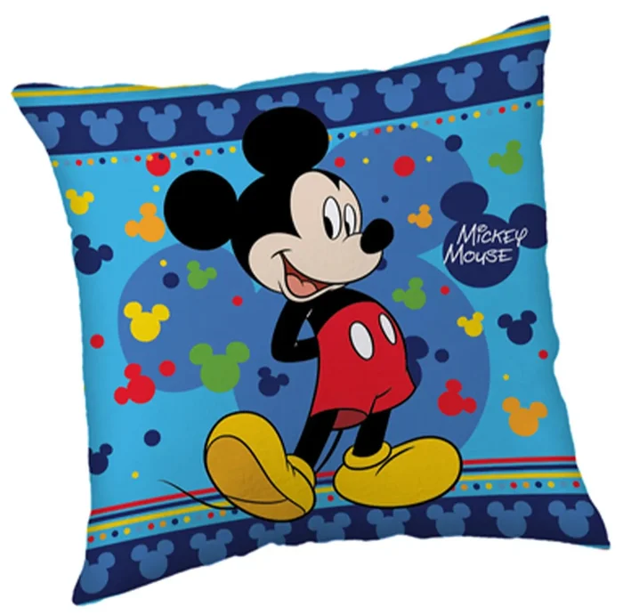 Dětský dekorativní polštářek Mickey Blue 40x40 cm