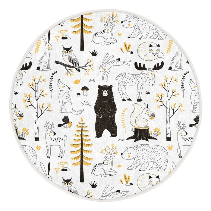 Dětský koberec Comfort Mila Home ø 100 cm