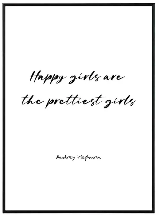 Dětský obraz Happy Girl 30x40 cm