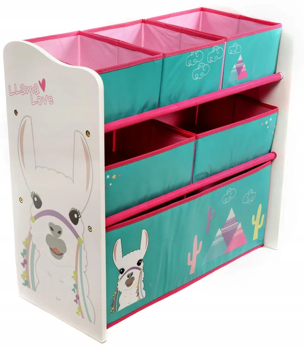 Dětský Organizér na Hračky s 6 Boxy