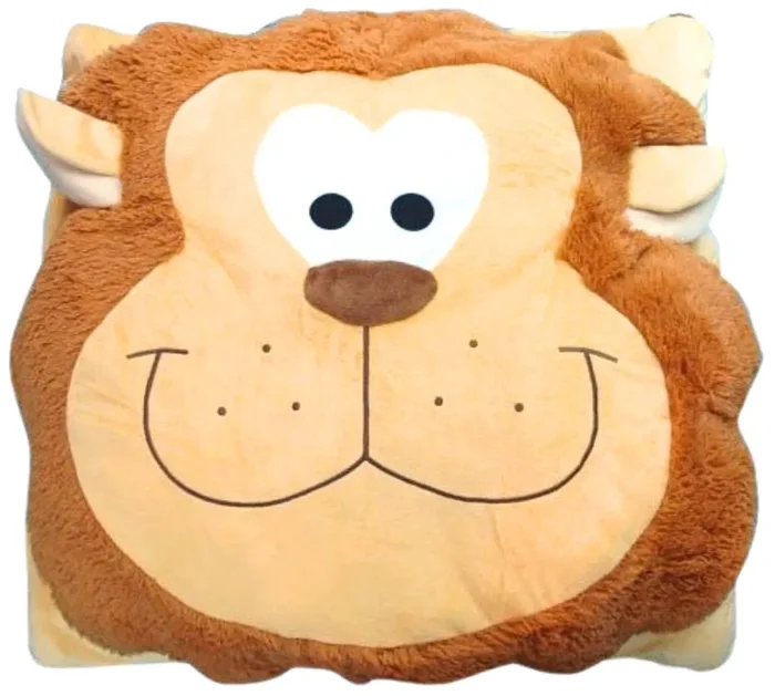 Dětský plyšový polštář Cuddli Friends 70x70 cm