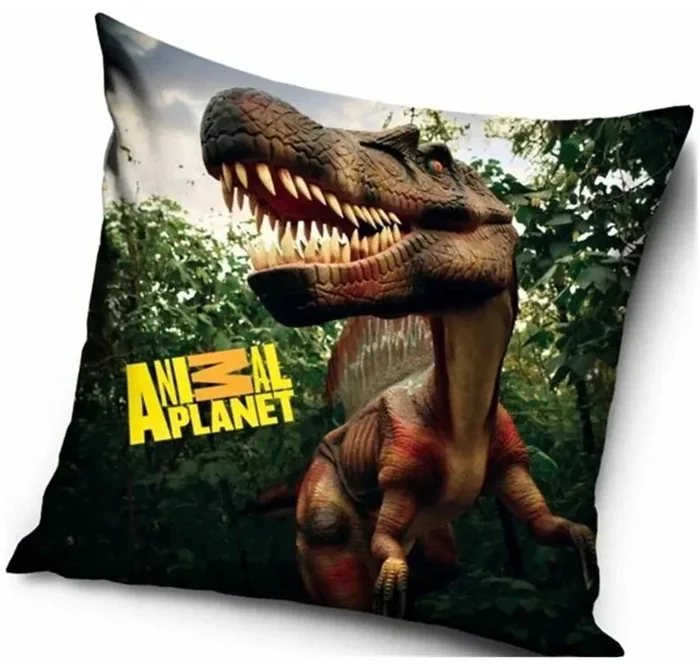 Dětský polštář Tyrannosaurus Rex 40x40 cm