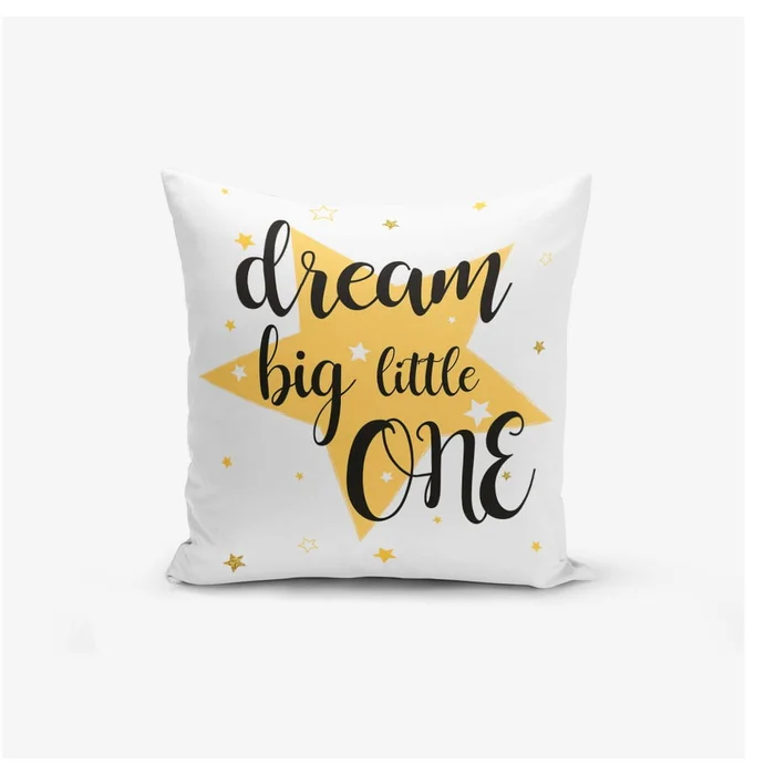Dětský povlak na polštář 43x43 cm Dream Big