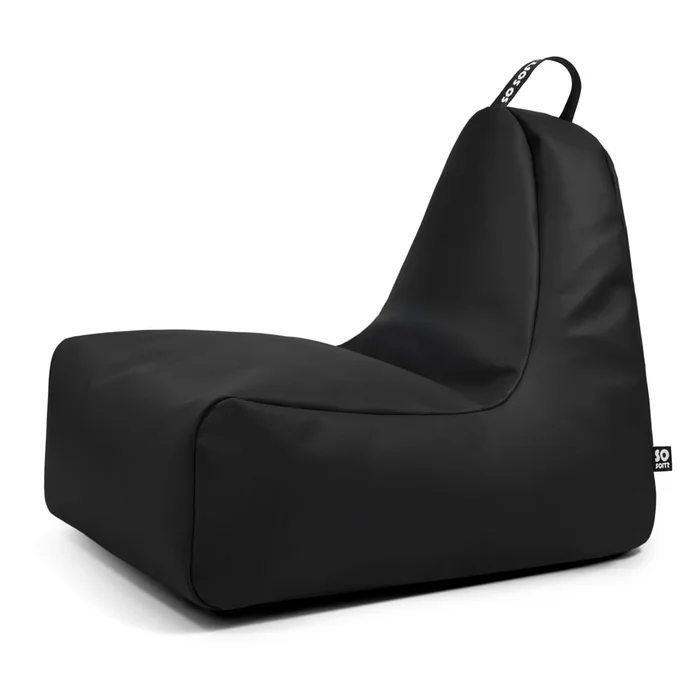 Dětský sedací vak Chill M - So Soft z imitace kůže