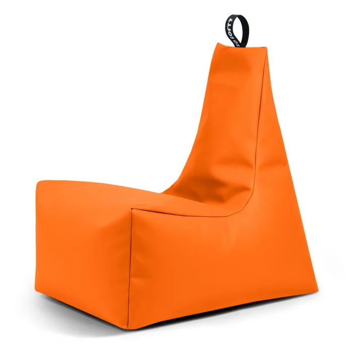 Dětský sedací vak Icy M – So Soft, oranžový