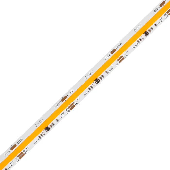 Digitální COB LED Páska WS2811, 24V, teplá až denní bílá