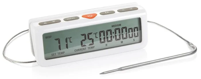 Digitální teploměr do trouby ACCURA s minutkou