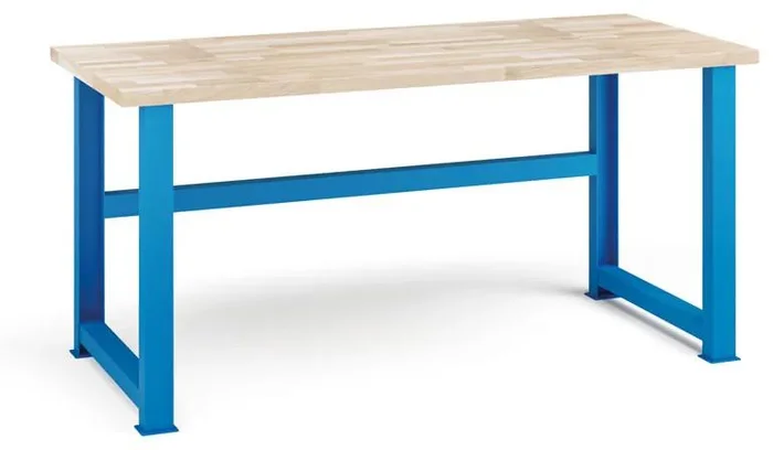 Dílenský stůl KOVONA 1700 mm s bukovou spárovkou