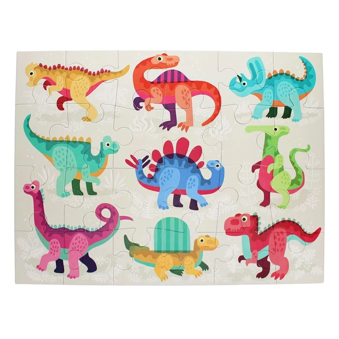 Dinosauří puzzle 24 dílků