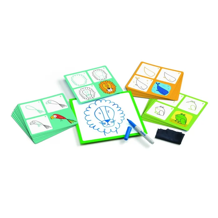Djeco Kreativní sada Zvířátka Step By Step