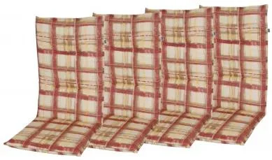 Doppler CLASSIC 9017 Set 4 Polstrů na Křesla a Židle