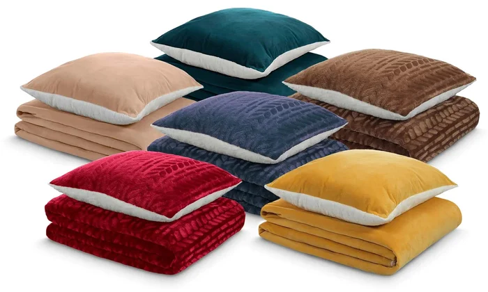 Dormeo Warm Hug Set 130x190 cm Červená