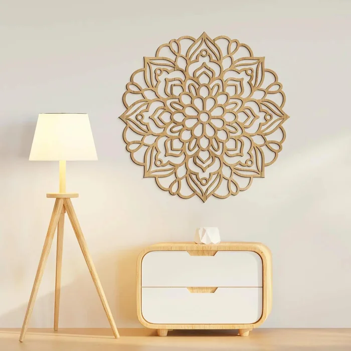 Dřevěná 3D Mandala Neferet