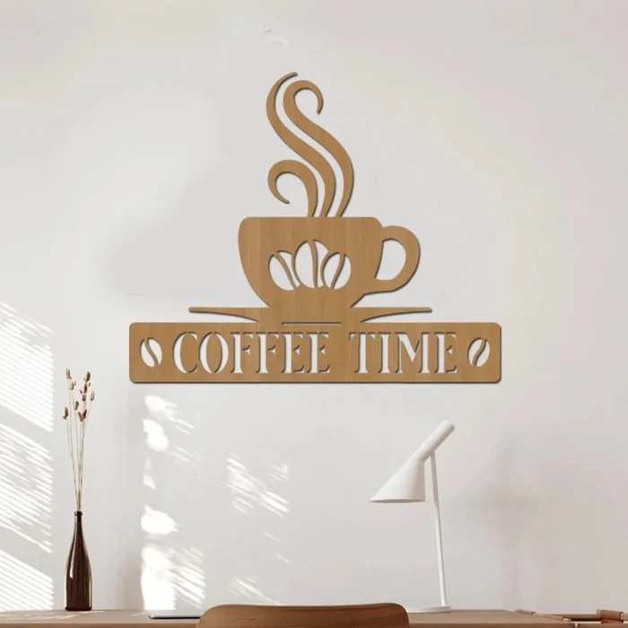 Dřevěná dekorace Coffee – přírodní styl pro milovníky kávy