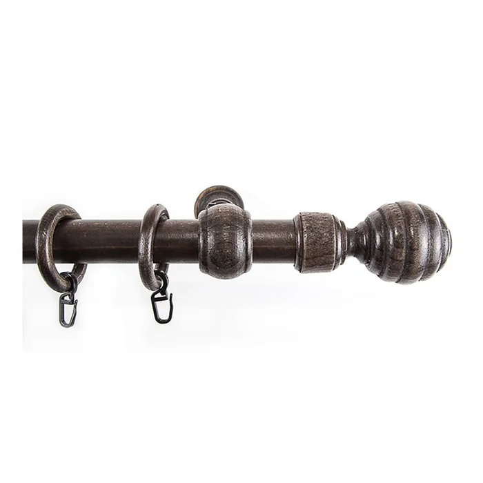 Dřevěná garnýž Granat 120 cm