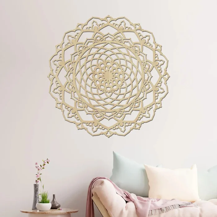 Dřevěná mandala VÁŠEŇ 40 cm