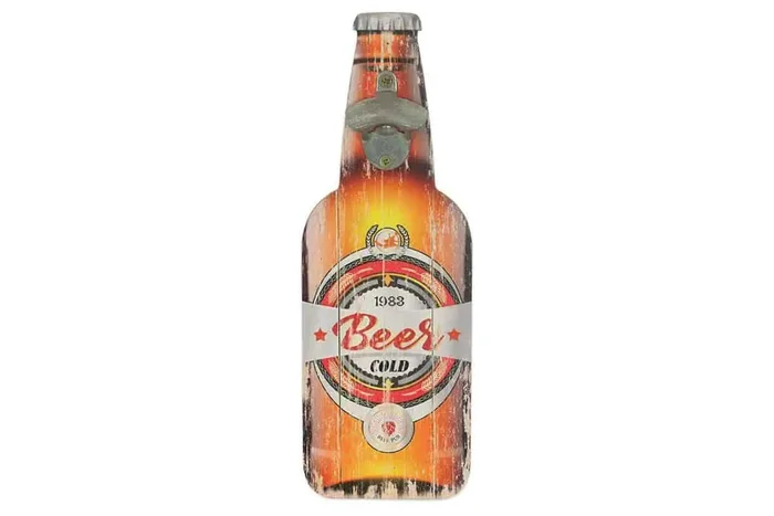 Dřevěná retro dekorace OBX1080