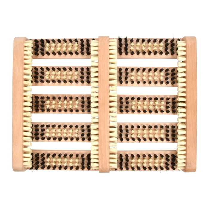 Dřevěná rohožka Duo 26.4x36 cm