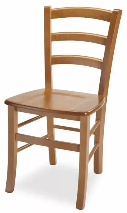 Dřevěná židle Venezia masiv hnědá